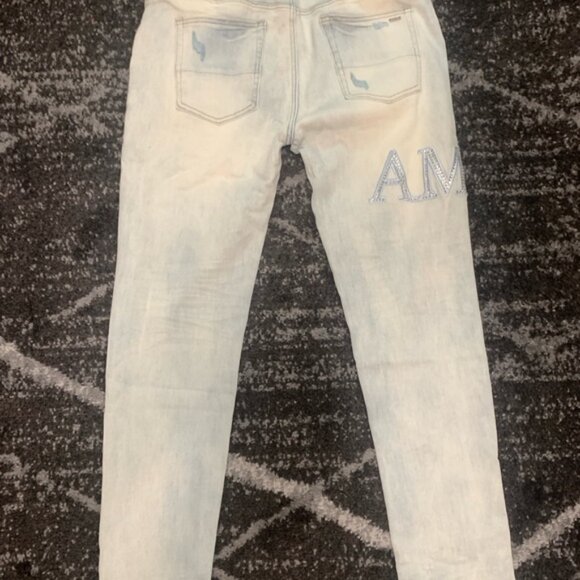 Amiri Rhinestone MX1 Jeans Men’s Size 34, 36 - Picture 5 of 6